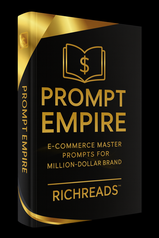 Prompt Empire E-Commerce Master Prompts for Million-Dollar Brands